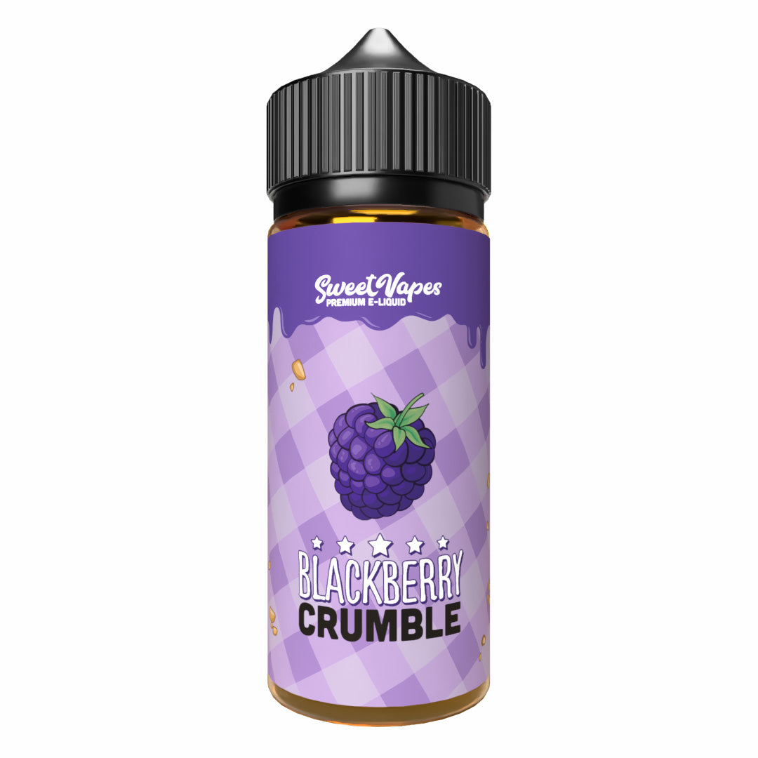 Blackberry Crumble 70/30 Shortfill 3mg 4mg 5mg 6mg - Sweet Vapes