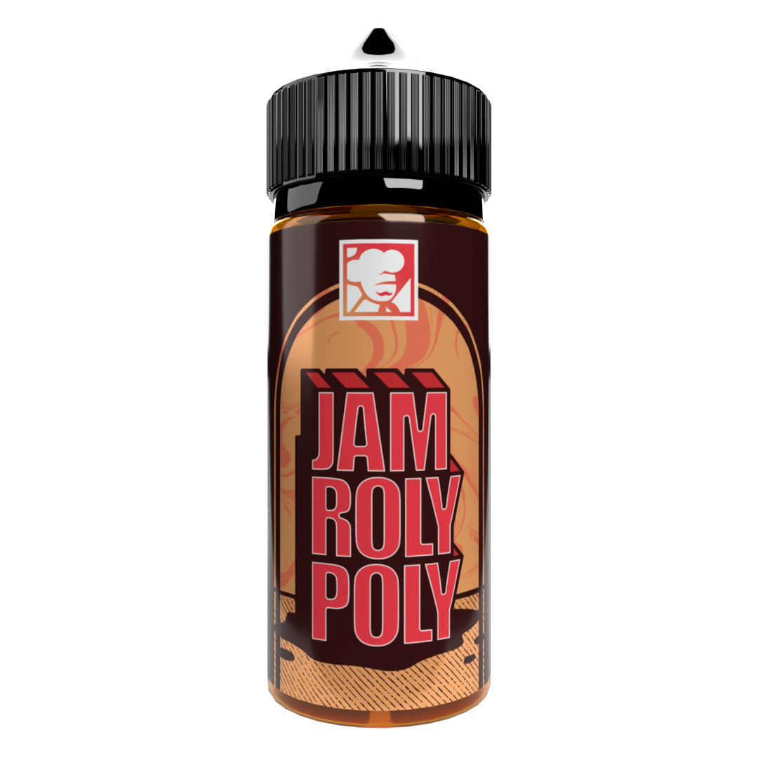 Jam Roly Poly Packaging Jam Roly Poly Short Fill 100ml - Chefs Flavours - Sweet Vapes