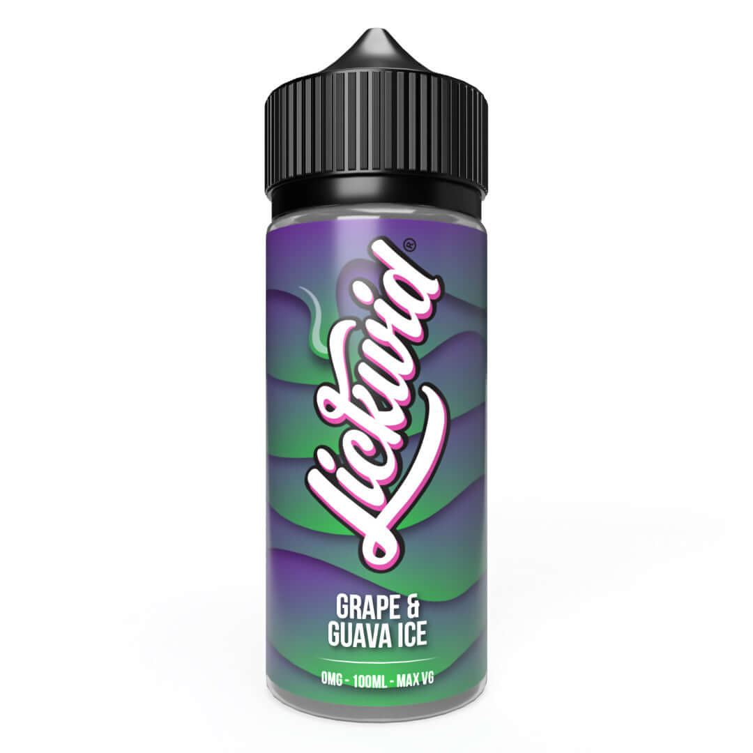 guava ice vape juice Grape & Guava Ice - 100ml Short Fill
